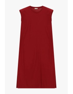 Vestido reto sem mangas com fendas laterais Dixie 2