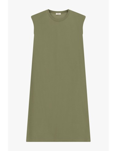 Vestido Reto Sem Mangas Com Fendas Laterais Dixie