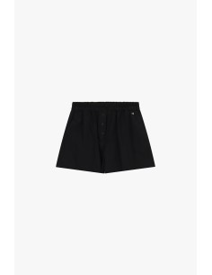 Shorts Regular-Fit Cintura Elástica Com Botões Dixie