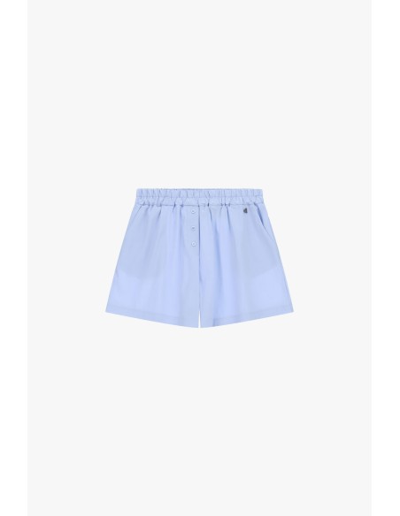 Calções de corte regular com botões frontais Dixie
