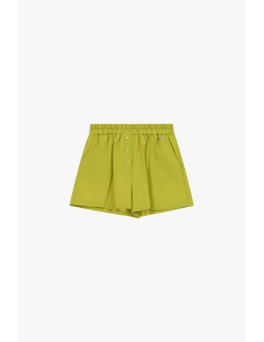 Shorts de corte regular com botões frontais Dixie