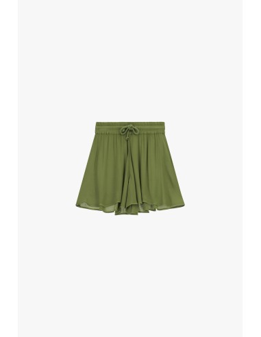 Skorts Curtos com Cintura Elástica e Cordão Dixie