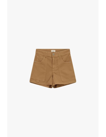 Shorts Regular-Fit com bolsos aplicados frontais Dixie