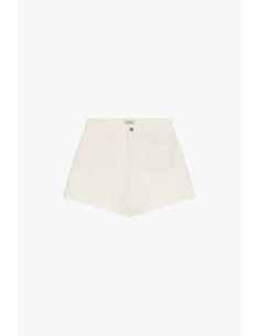 Shorts corte regular com detalhes desfiados e bolsos Dixie