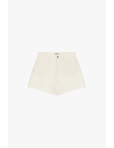 Shorts corte regular com detalhes desfiados e bolsos Dixie