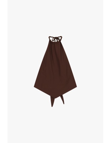 Top bandana com alças trançadas e laços Dixie