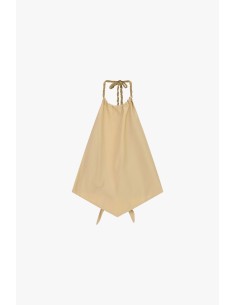 Top de bandana com alças trançadas e laços Dixie