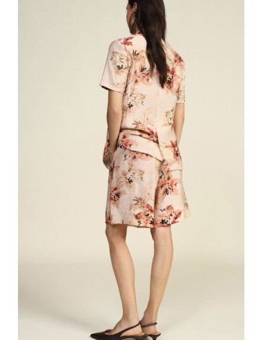 Shorts regular-fit de cintura alta com estampado floral Dixie
