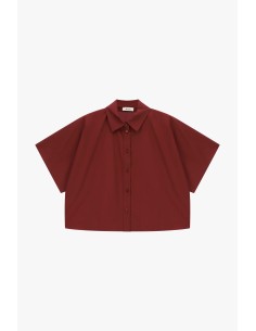 Camisa Cropped Mangas Curtas Corte Boxy Dixie 2