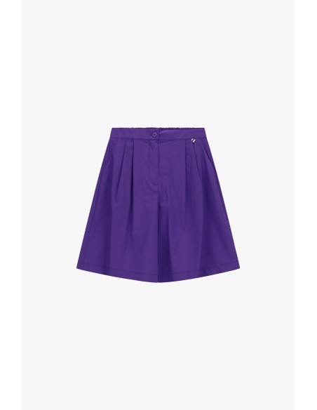 Shorts de Cintura Alta com Pinças e Bolsos Laterais Dixie
