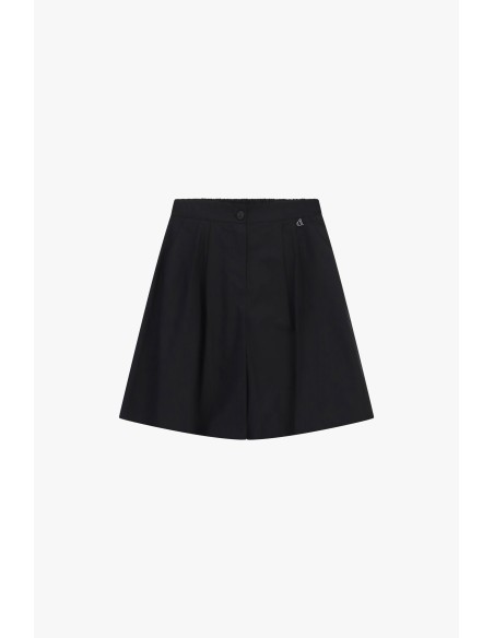 Shorts de cintura alta com pinças e bolsos laterais Dixie