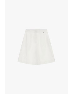 Shorts De Cintura Alta Com Pences E Bolsos Laterais Dixie