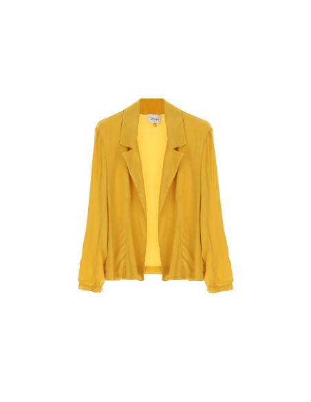 Blazer Fluido com Lapelas Clássicas Dixie