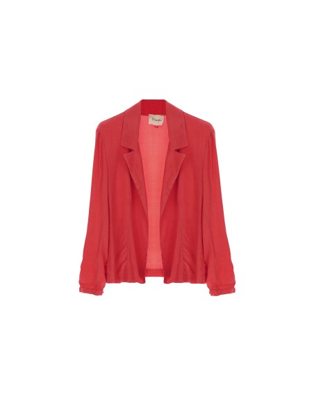 Blazer Fluido com Lapelas Clássicas Dixie