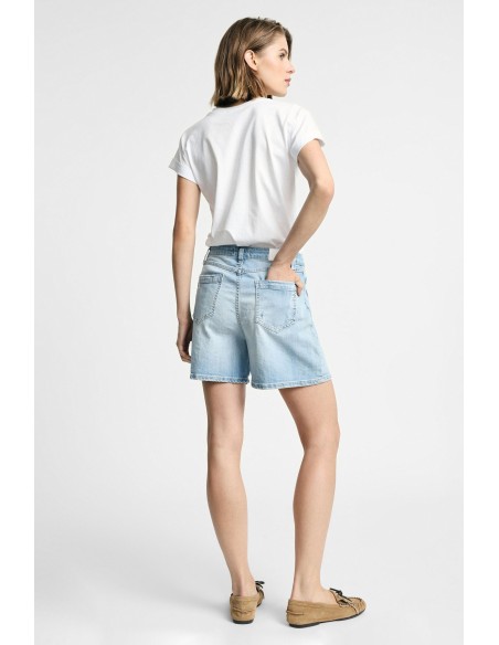 Shorts com bolsos frontais Please