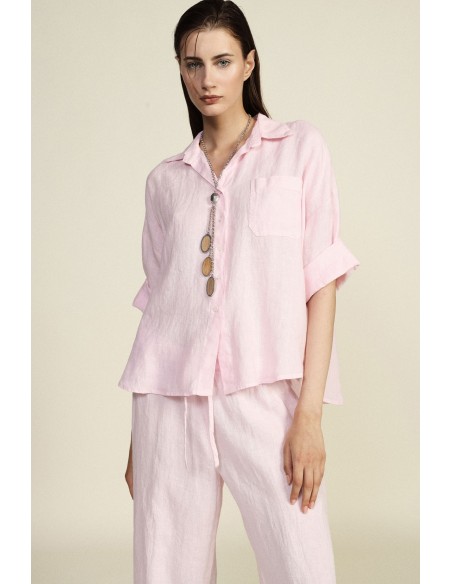 Camicia Ampia Con Maniche 3/4 E Taschino Dixie - Vestiti Firmati Li...