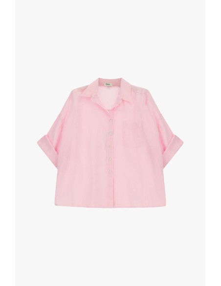 Camicia Ampia Con Maniche 3/4 E Taschino Dixie - Vestiti Firmati Li...