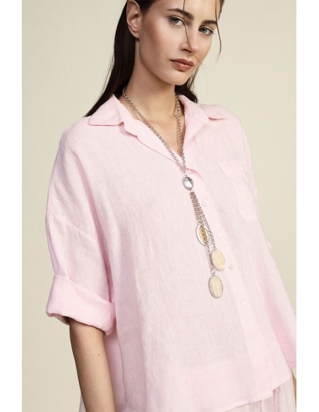 Camicia Ampia Con Maniche 3/4 E Taschino Dixie - Vestiti Firmati Li...
