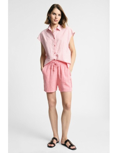 Shorts de corte regular com cordão e bolsos laterais Please
