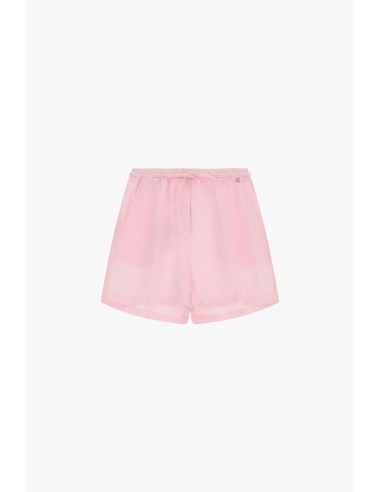 Shorts corte regular com cintura elástica e cordão Dixie