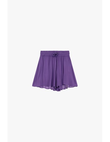 Skorts Curtos com Cintura Elástica e Cordão Dixie