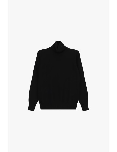 Camisola de gola alta corte regular com barra canelada Please