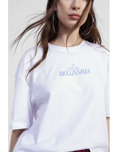 T-shirt Estampa Frontal Corte Solto Dixie