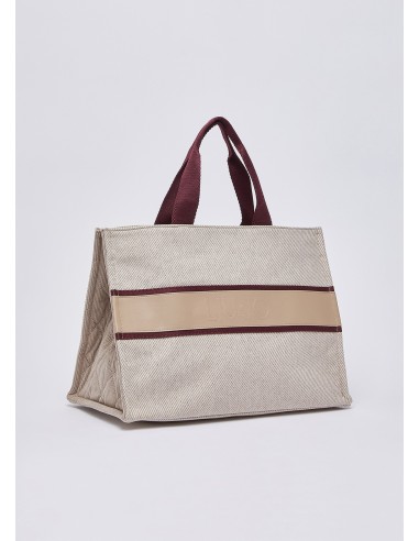 Bolsa Tote Grande em Pano Liu Jo