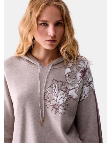 Camisola Jacquard com Capuz liu Jo