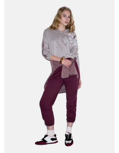 Camisola jacquard com capuz liu Jo