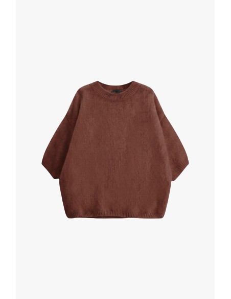 Camisola oversize com mangas largas Dixie