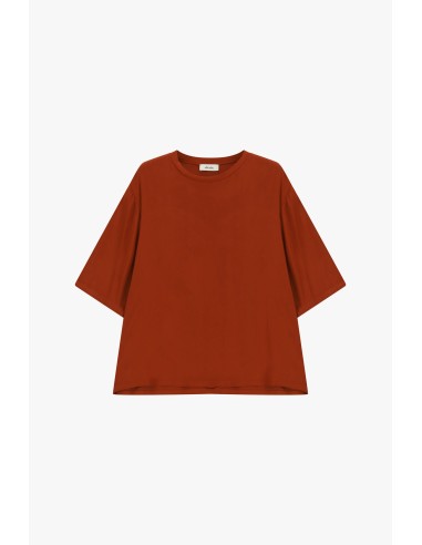 T-shirt com mangas amplas e corte boxy Dixie