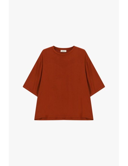 T-shirt com mangas amplas e corte boxy Dixie