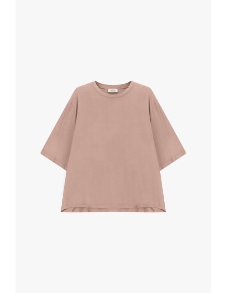 T-shirt com mangas largas e corte boxy Dixie