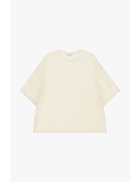 T-shirt com mangas largas e corte boxy Dixie