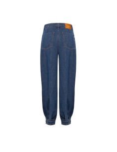 Jeans Balão com Pences e Botões nos Tornozelos Rinascimento 2