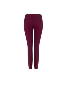 Calças skinny em scuba crepe com botão coordenado Rinascimento 2