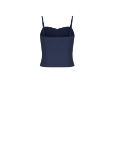 Crop Top Bustier em tecido cady Rinascimento 2