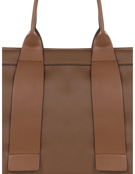Tote Bag de Design Essencial em Pele Sintética com Alça Removível Rinascimento