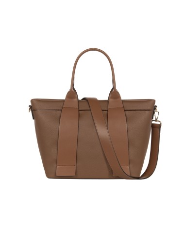 Tote Bag de Design Essencial em Pele Sintética com Alça Removível Rinascimento