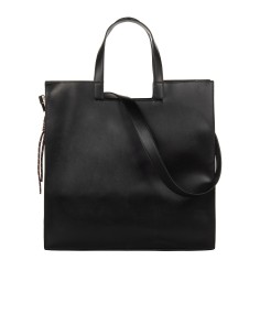 Maxi Mala Shopper Em Pele Sintética Com Alça Removível E Pendentes Decorativos Rinascimento