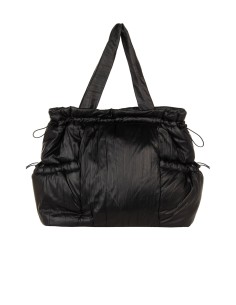 Mala shopper efeito plumas acolchoada Rinascimento 2
