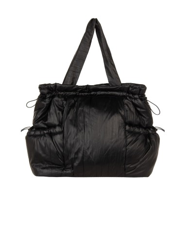 Bolsa shopper com efeito acolchoado plumífero Rinascimento