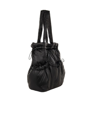 Mala shopper efeito acolchoado tipo puffer Rinascimento