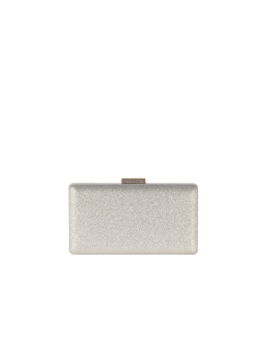 Pochette Rígida Glitter Com Fecho Em Glitter E Alça De Corrente Rinascimento
