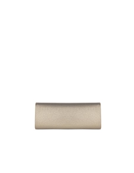 Clutch com glitter e alça de corrente Rinascimento