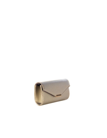 Clutch com glitter e alça de corrente Rinascimento