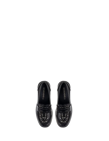 Mocassinos Com Tachas E Strass Rinascimento
