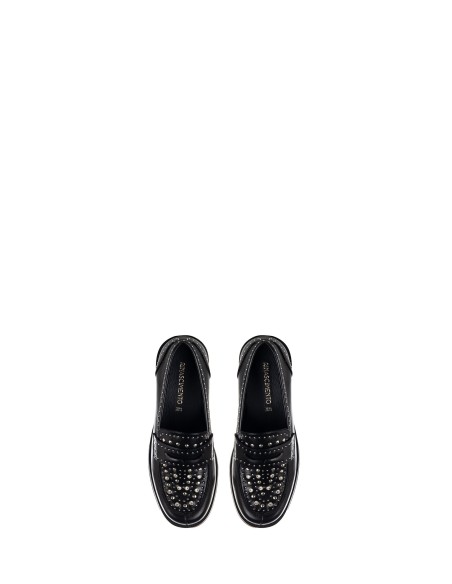 Mocassinos Com Tachas E Strass Rinascimento