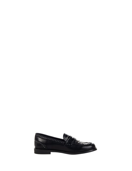 Mocassins Com Tachas E Strass Rinascimento